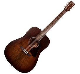 ART and LUTHERIE Americana Bourbon Burst CW QIT 