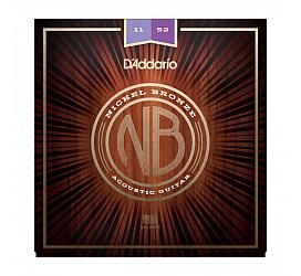 D'addario NB1152 NICKEL BRONZE CUSTOM LIGHT 11-52 