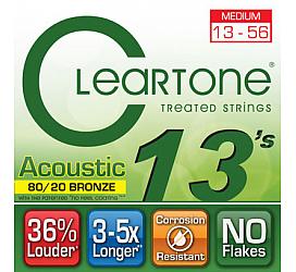 Cleartone 7613 ACOUSTIC 80/20 BRONZE MEDIUM 13-56 