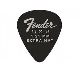 Fender 351 DURA-TONE 1.21 12-PACK, BLACK Набір медіаторів