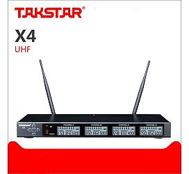 TAKSTAR X4 UHF-4х канальная радиосистема 