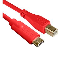 UDG Ultimate Audio Cable USB 2.0 C-B Red Straight