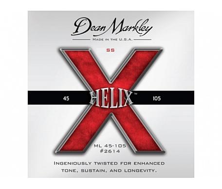 Dean Markley 2614 Helix HD Bass SS ML (45-105)