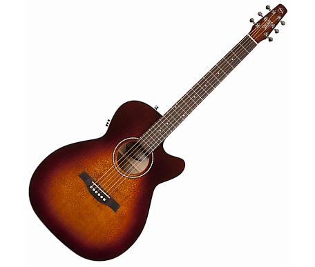 Seagull Performer CW CH Burnt Umber QIT with Bag 