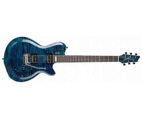 Godin LGXT Tr.Blue Flame AA with Bag