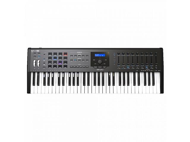 МИДИ-КЛАВИАТУРА ARTURIA KEYLAB 61 MKII BLACK EDITION + V COLLECTION 8.2 ...