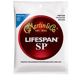 Martin MSP7200 SP Lifespan 92/8 Phosphor Bronze Medium (13-56) 