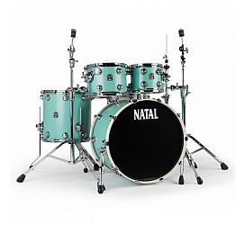 NATAL DRUMS CAFE RACER SEA FOAM GREEN 