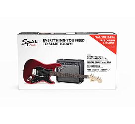 Fender Squier STRAT PACK CANDY APPLE RED