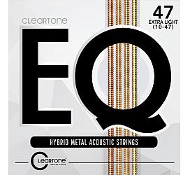Cleartone 7810 EQ HYBRID METAL ACOUSTIC ULTRA LIGHT 10-47 