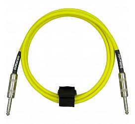 DiMarzio EP1710SS INSTRUMENT CABLE 10ft NEON YELLOW
