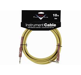 Fender CUSTOM SHOP PERFORMANCE CABLE 10 ANGLED TW