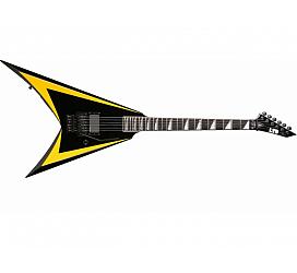 ESP LTD ALEXI 600 Black w/yellow pinstripe