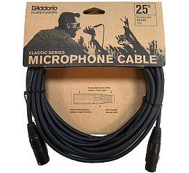 Planet Waves Classic Series Microphone Cable 25ft PW-CMIC-25 