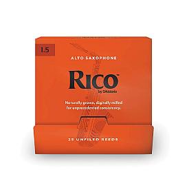 D'addario RJA0115-B25 Rico by D'Addario - Alto Sax #1.5 - 25 Box 