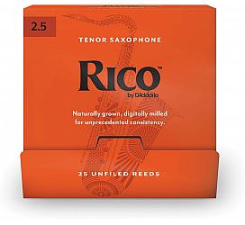 D'addario RKA0125-B25 Rico by D'Addario - Tenor Sax #2.5 - 25 Box 