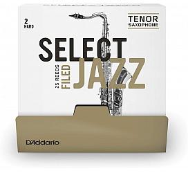 D'addario RSF01TSX2H-B25 Select Jazz - Tenor Sax Filed 2H - 25 Box 