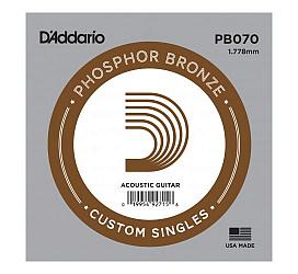 D'addario PB070 Phosphor Bronze Wound 070 