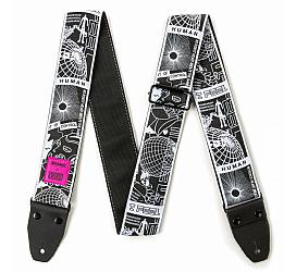 Jim Dunlop ILD11 ILOVEDUST ROBOT HEART STRAP