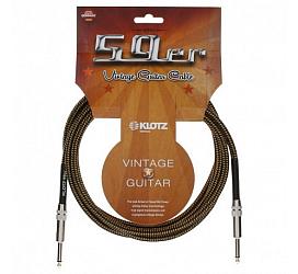 Klotz 59 VINTAGE PRO GUITAR CABLE ANGLED 6 М