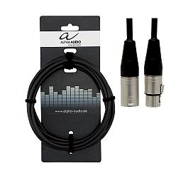 Gewa Pro Line XLR(f)/XLR(m) (6 м) BK