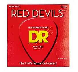 DR Strings RED DEVILS ELECTRIC - MEDIUM (10-46) 