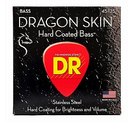 DR Strings DRAGON SKIN BASS 5-STRING - MEDIUM (45-125) 