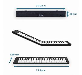 Carry on Folding Piano Touch 49 BLACK