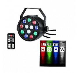 Big BATTERY PAR 12*3WRGBW-REMOTE 