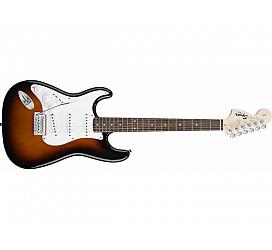 Fender Squier Affinity Stratocaster Left Handed  Brown Sunburst