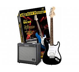 Fender Squier Affinity Stratocaster HSS & G-DEC Jr Black
