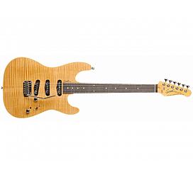 Godin Passion RG3 Natural Flame RN with Tour Case
