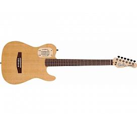 Godin Acoust DLX Natural RN with Bag (Acousticaster)