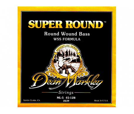 Dean Markley 2639 Super Round Bass ML5 (45-128)