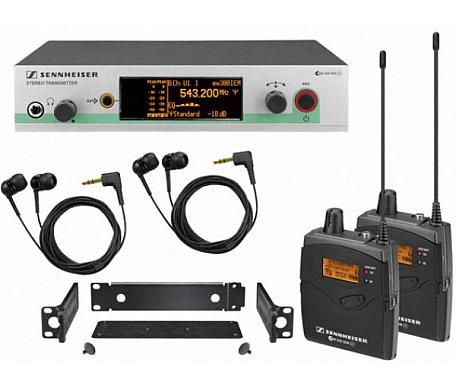 Sennheiser EW 300-2 IEM G3-A/B/C/D/E/G-X радиосистема 