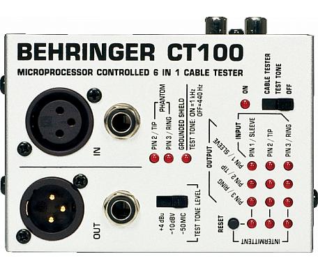 Behringer CT100 кабельный тестер 