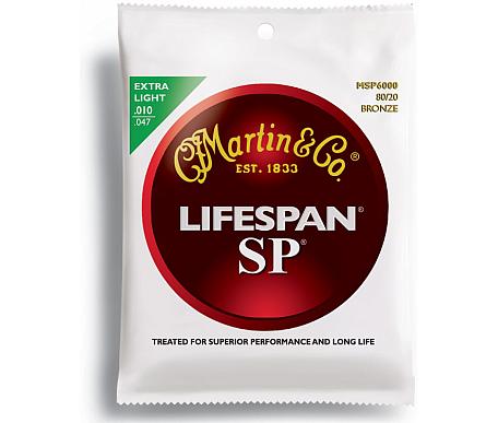 Martin MSP6000 SP Lifespan 80/20 Bronze Extra Light (10-47) 