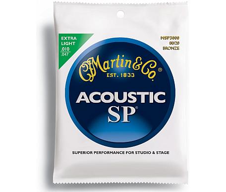 Martin MSP3000 SP Acoustic 80/20 Bronze Extra Light (10-47) 
