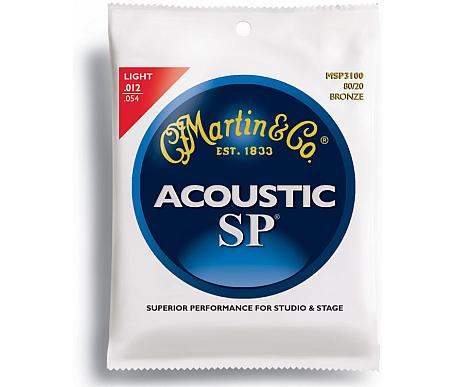 Martin MSP3100 SP Acoustic 80/20 Bronze Light (12-54) 