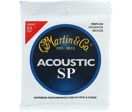 Martin MSP4100 SP Acoustic 92/8 Phosphor Bronze Light (12-54) 