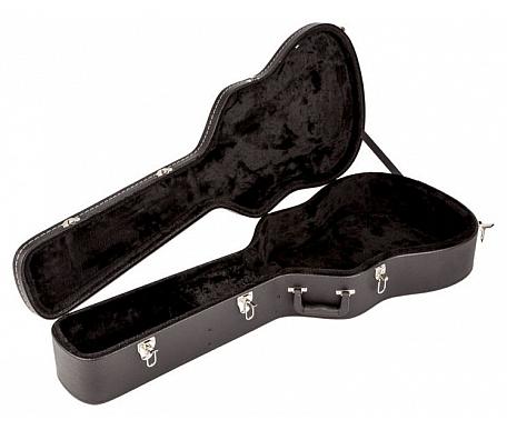 Fender DREADNOUGHT ACOUSTIC GUITAR CASE BLACK FLAT TOP 