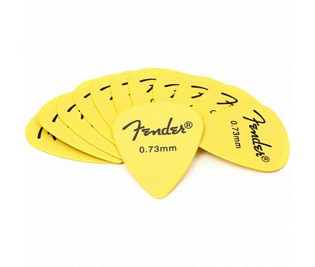 Fender MATTE DERLIN PICKPACKS 12 YELLOW 