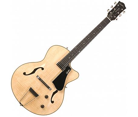 Godin 5th Avenue Jazz Natural Flame AAA with TRIC 
