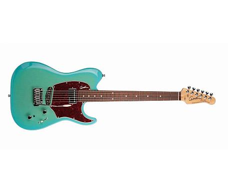 Godin Session Custom 59 Limited Coral Blue HG MN with bag 