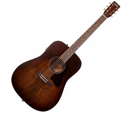 ART and LUTHERIE Americana Bourbon Burst CW QIT 