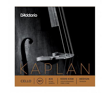 D'addario KS510 4/4M KAPLAN CELLO STRINGS 4/4 MEDIUM