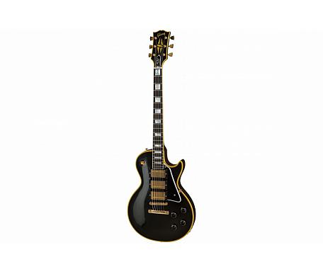 Gibson '57 LES PAUL CUSTOM 3 PICKUP EBONY VOS GH
