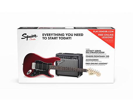 Fender Squier STRAT PACK CANDY APPLE RED