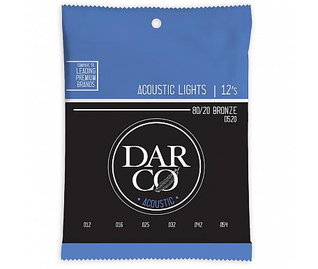 Martin D520 Darco Acoustic 80/20 Bronze Light (12-54) 