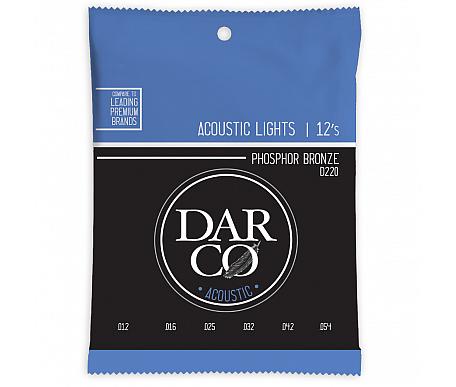 Martin D220 Darco Acoustic 92/8 Phosphor Bronze Light (12-54) 